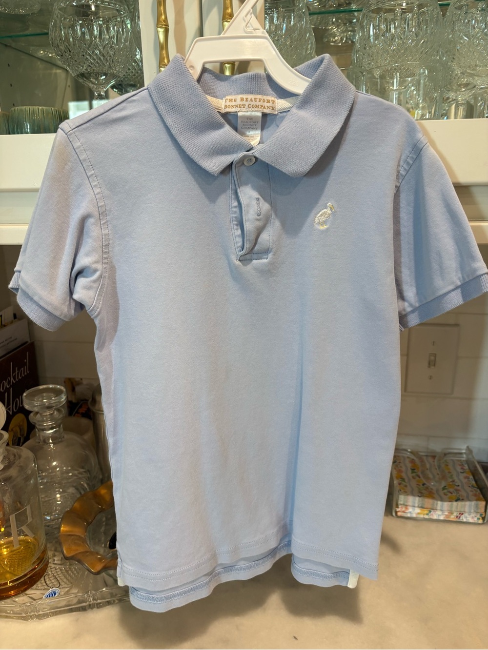 The Beaufort Bonnet Company Light Blue Polo Shirt